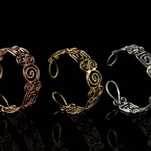 BRACELET 012-1 SILVER/ROSE GOLD/GOLD